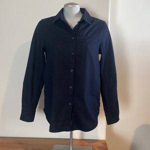 Lululemon Full Day Ahead Shirt Black Size 6